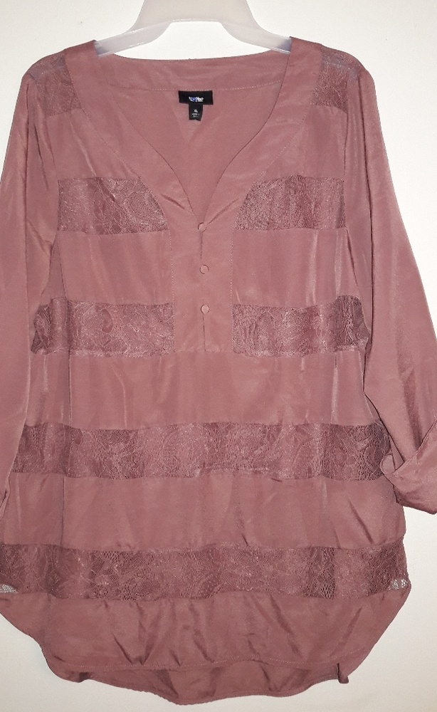 Long,  semi see-through blouse